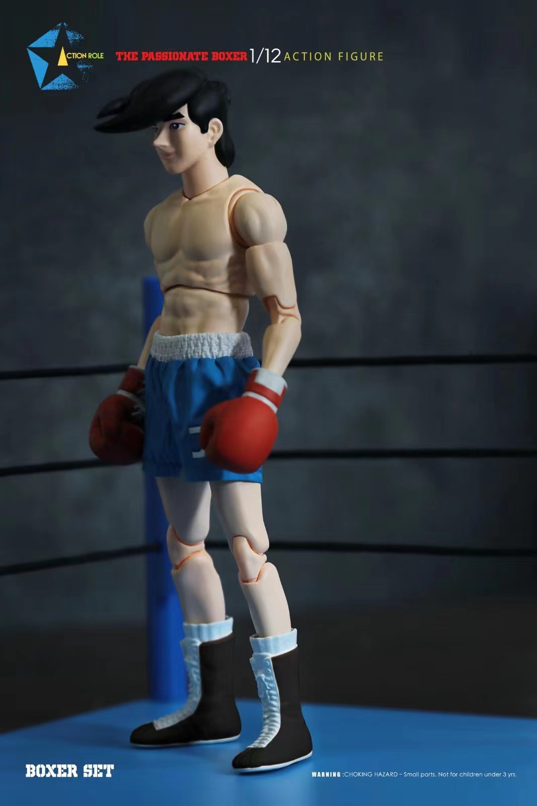 [พร้อมส่ง] Action Role 1/12 : The Passionate Boxer มีให้เลือก 2 แบบ