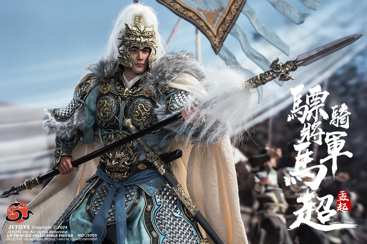 [สั่งจอง] JSTOYS 1/6 CAVALRY GENERAL MA CHAO, MENGQI - JS005 : STANDARD EDITION