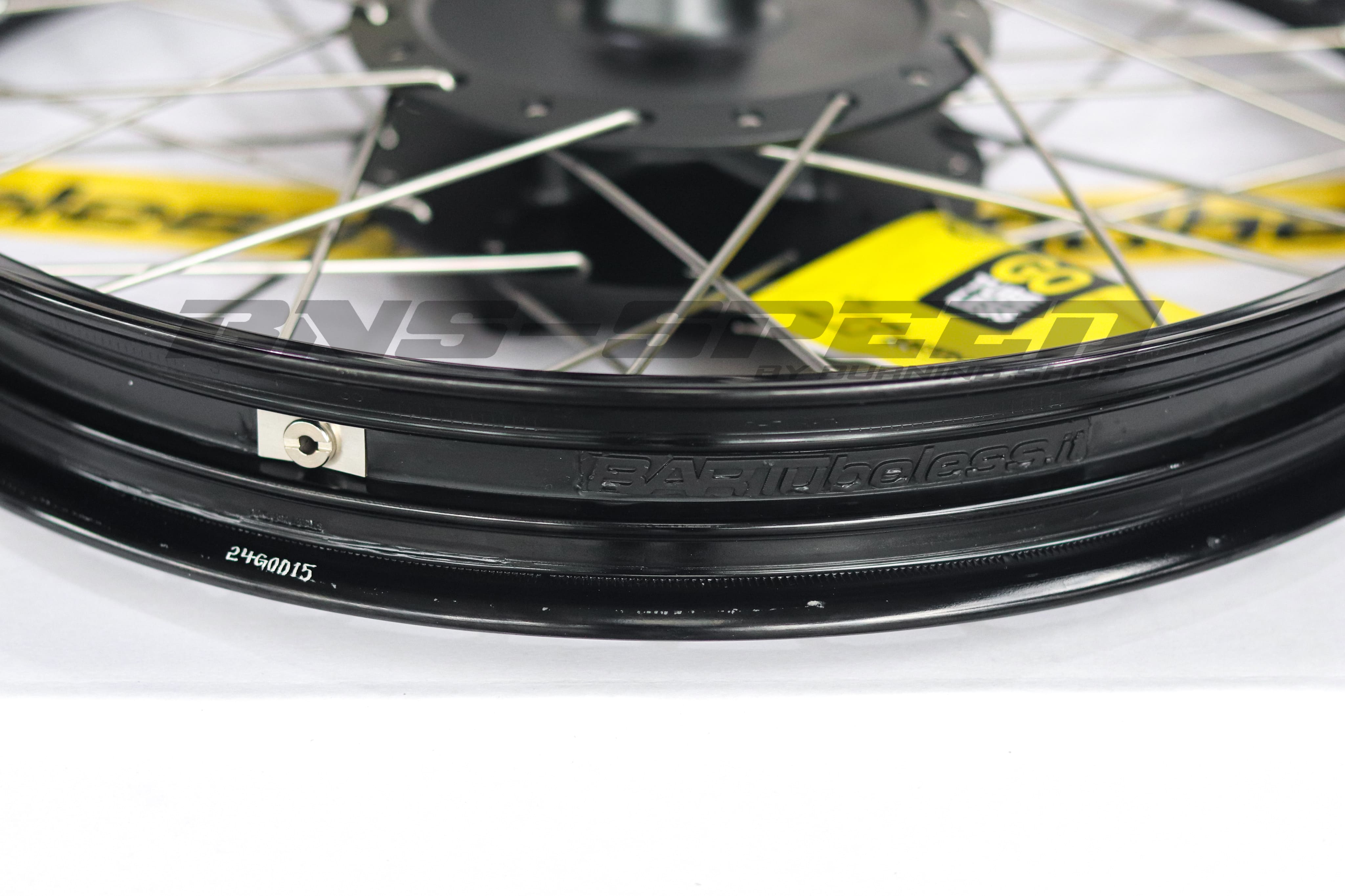 ชุดล้อ Bartubeless CT125 (ไม่ใช้ยางใน)