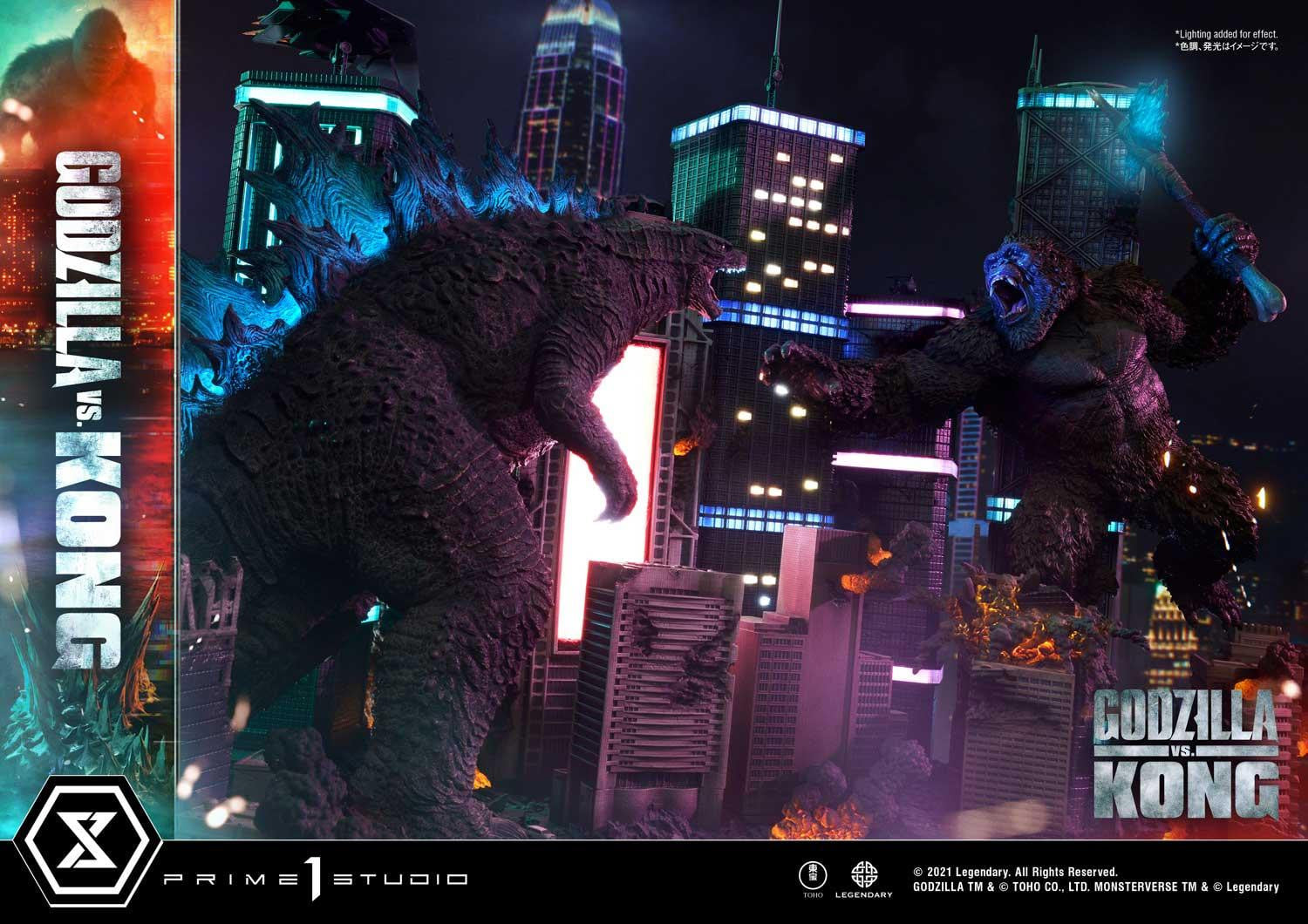 [สั่งจอง]Prime 1 Studio UDMGVK-03: Godzilla vs Kong Final Battle