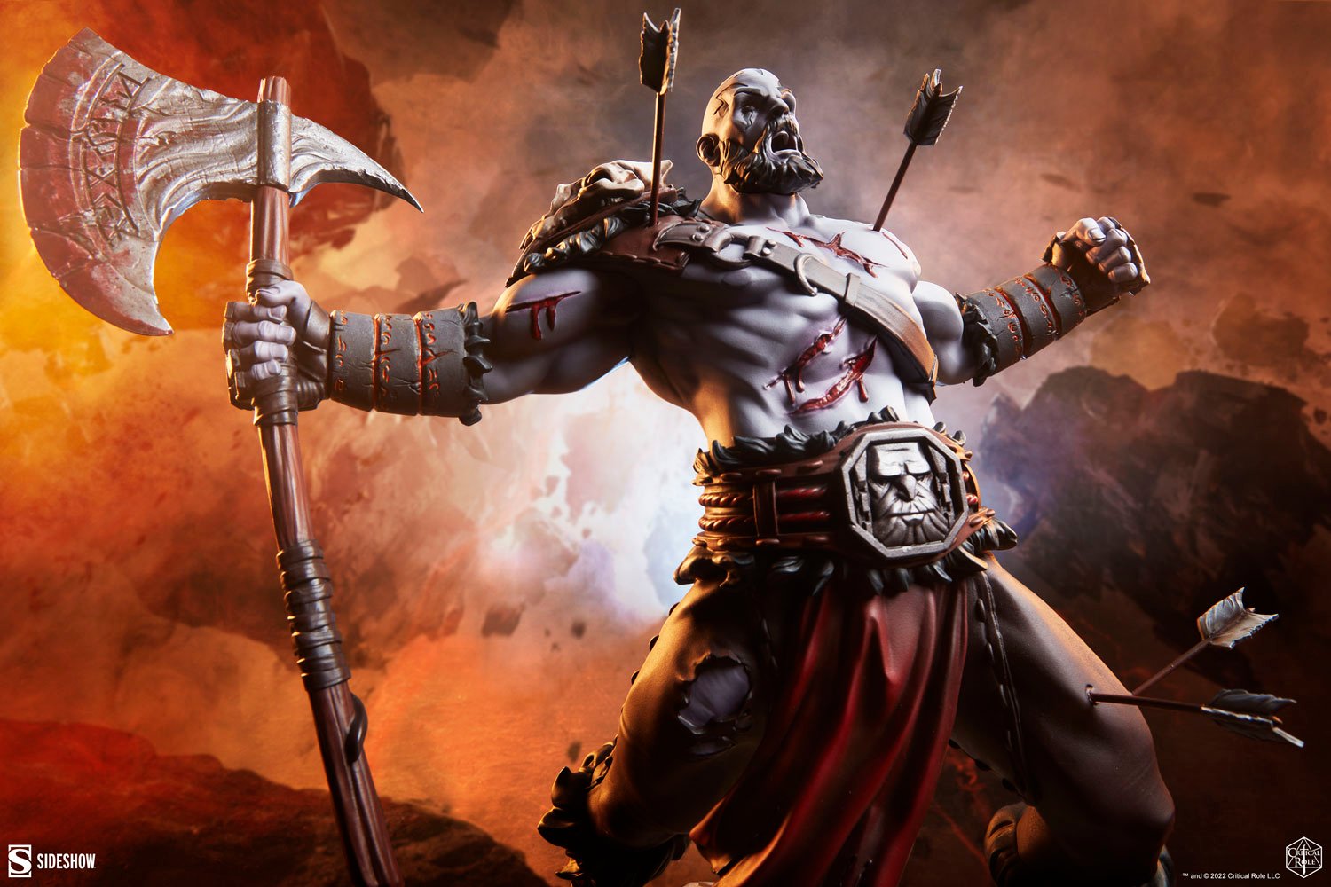 [สั่งจอง]SIDESHOW 200622 : Grog - Vox Machina Statue
