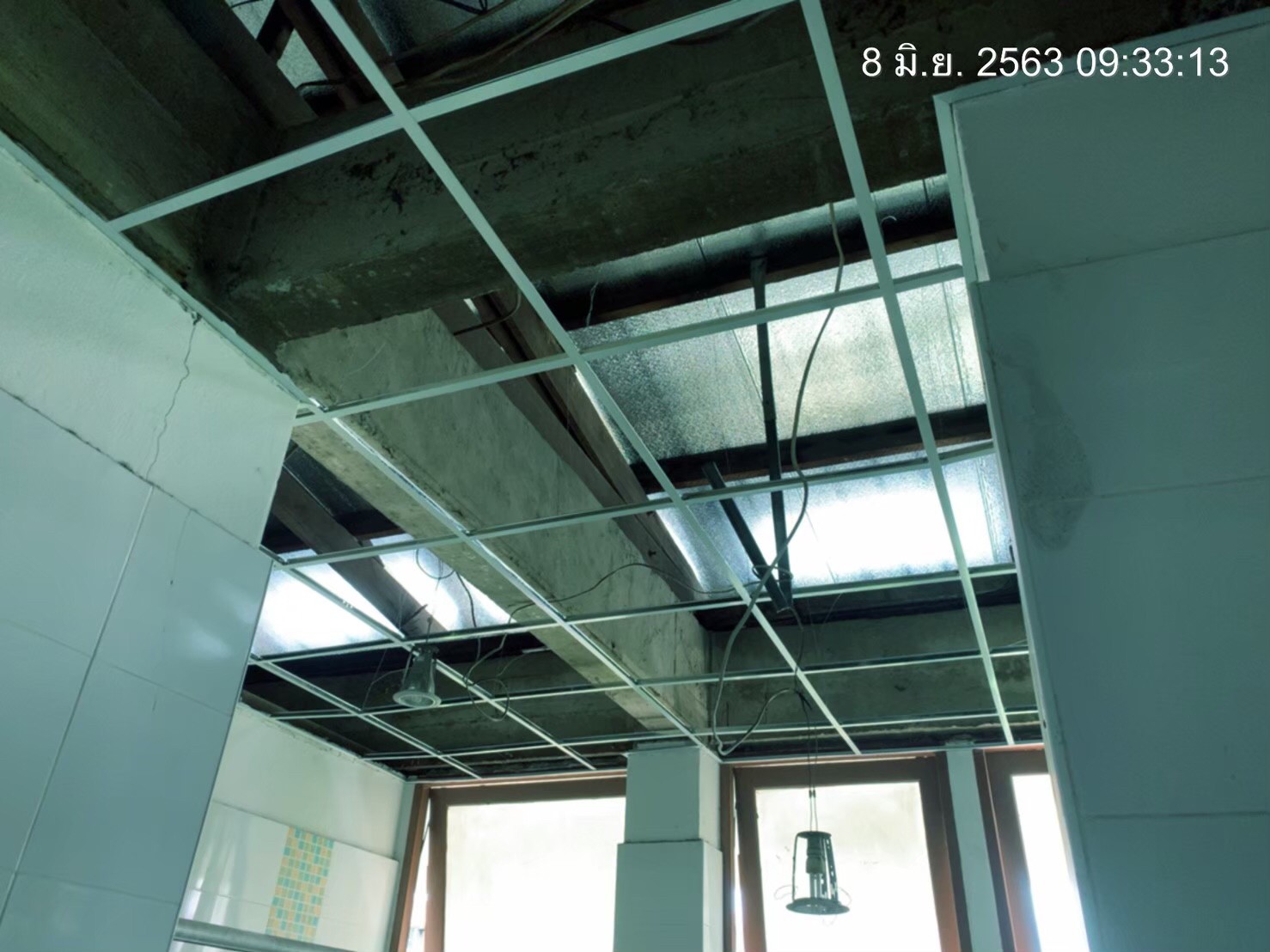 ดุริยางค์ตำรวจ(ปากเกร็ด) ปรับปรุงหลังคา,ฝ้า,เพดาน