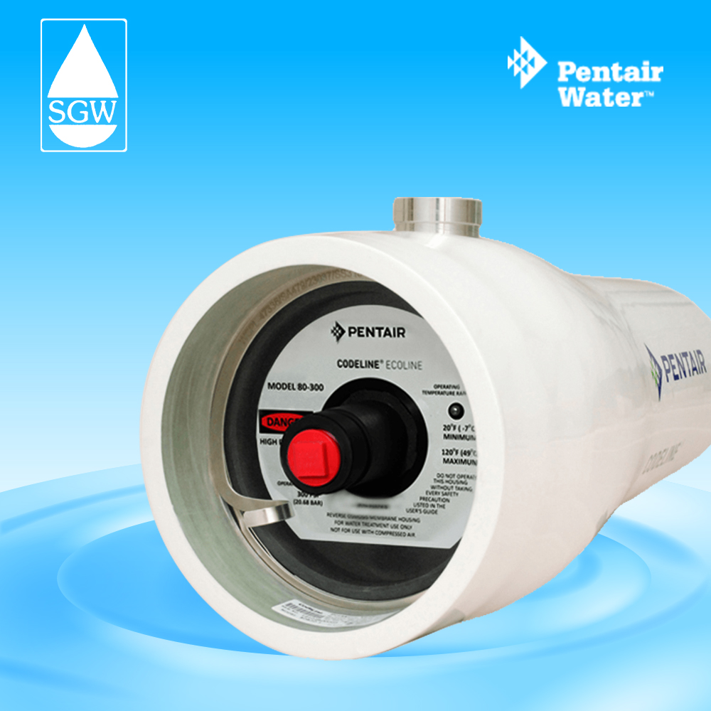 Ecoline 80-300 Series Pressure Vessel RO Membrane Housings (8") # 300 PSI