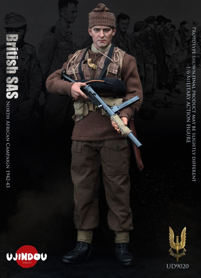 [สั่งจอง] UJINDOU UD9020 1/6 : World War II British SAS Royal Special Air Service Regiment North Africa Campaign 1942~1943
