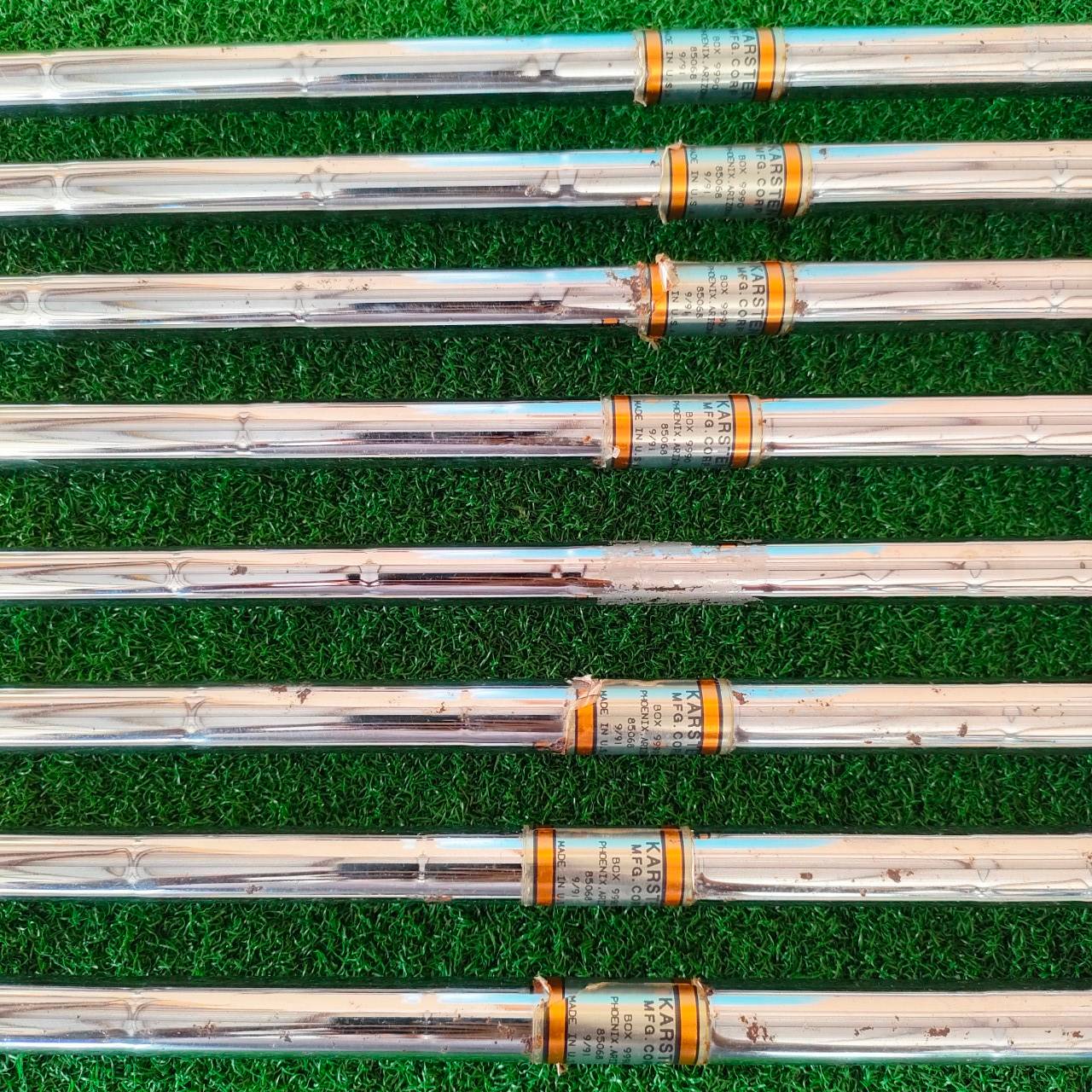 ชุดเหล็ก PING EYE 2 + มีเหล็ก 3-9 เเละ W จุดดำ ก้าน PING เดิมๆเลยครับ จุดดำคือจุดที่ไลน์แองเกิ้ล จะเท่ากับเหช็กทั่วๆไปเลยครับ