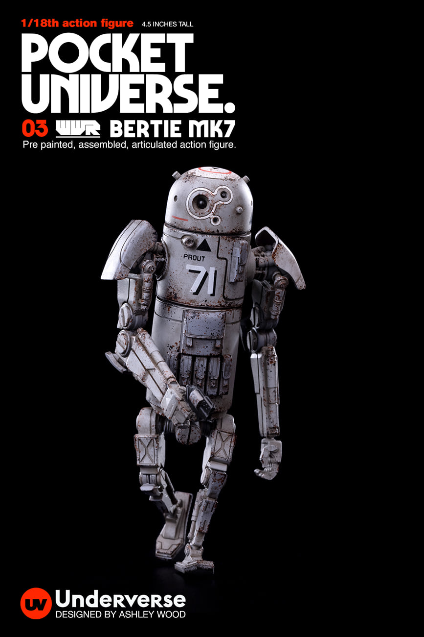 [สั่งจอง]Underverse 1/18 : WWR2 (WORLD WAR ROBOT2) - BERTIE MK7