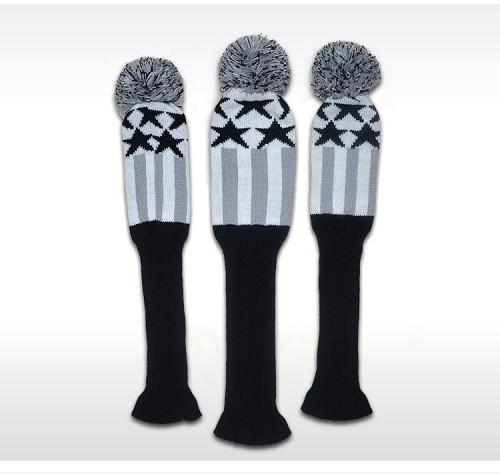COVER หัวไม้ Headcovers (1,#3,#5) ถักสไตล์ถุงเท้าคอยาว PLAYEAGLE MT013
