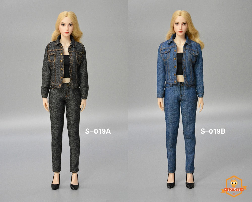 [สั่งจอง]SGTOYS 1/6 : Denim costume suit set