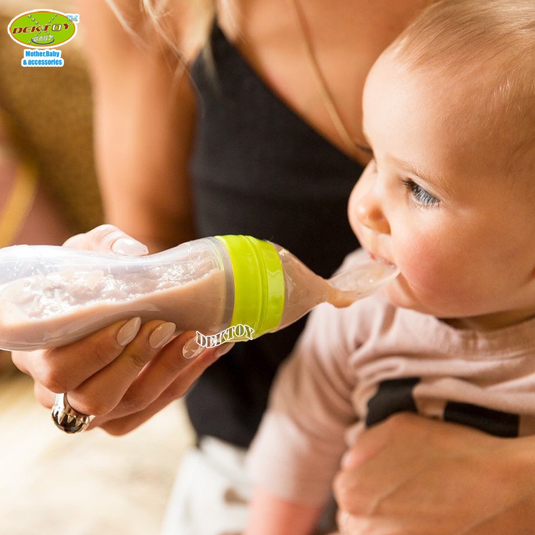 Gracekids เกรซคิดส์ ขวดป้อนอาหารเหลวซิลิโคนบีบได้3ออนซ์