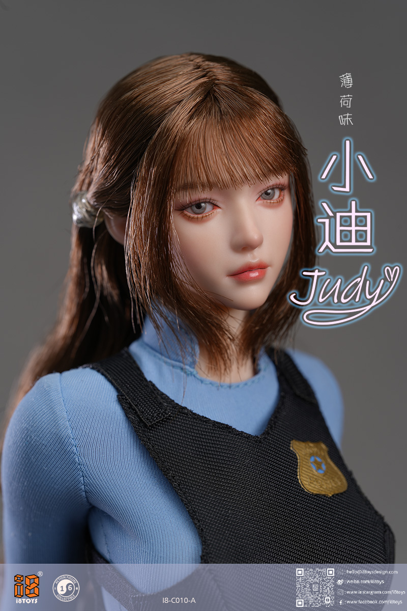 [สั่งจอง] I8TOYS 1/6 : Peppermint Judy Head Sculpt & Outfit Set (เฉพาะ หัว ชุด ไม่รวมบอดี้)