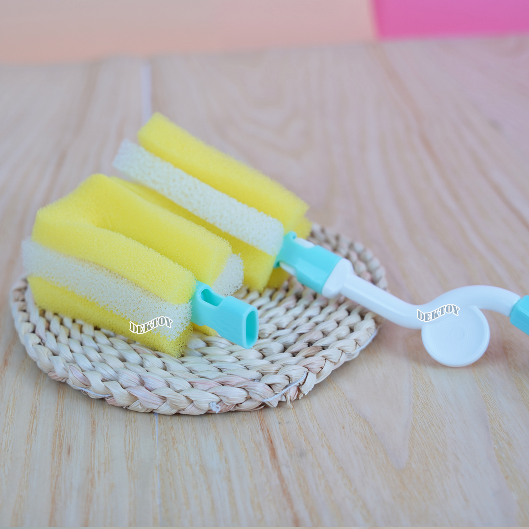 Gracekids เกรซคิดส์ แปรงล้างขวดนมฟองน้ำคาเนชั่น 4466