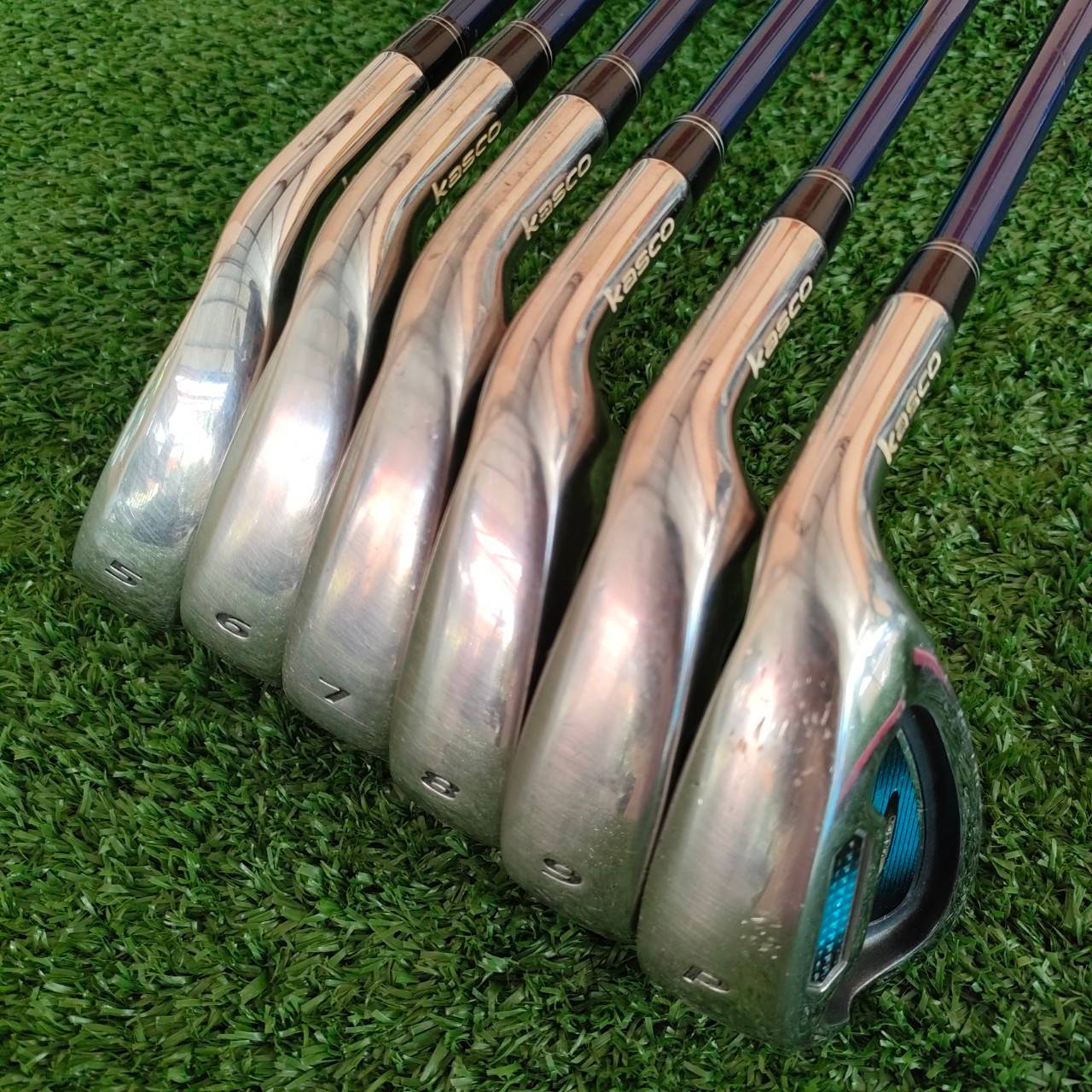 ชุดเหล็ก KASCO DIMPALS มีเหล็ก 5-9 เเละ PW ก้าน DIMPALA FLEX R