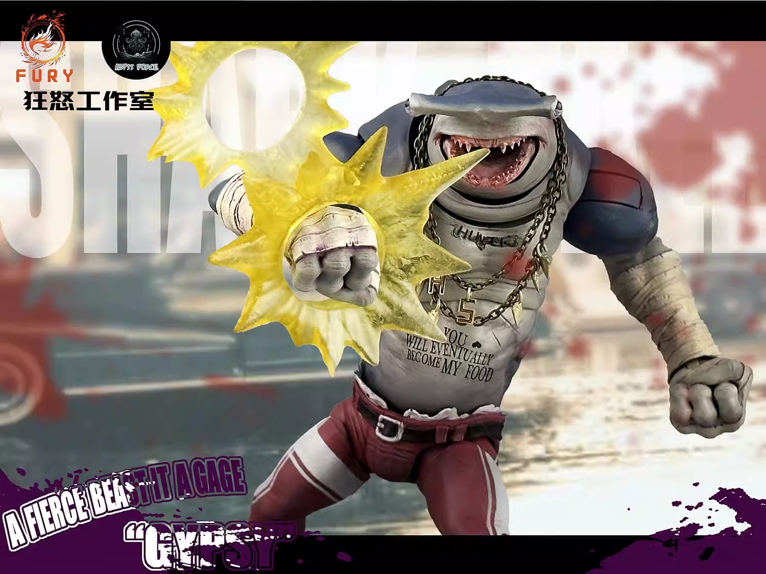 [สั่งจอง]fury toys 1/12 : Shark Tale (7นิ้ว)