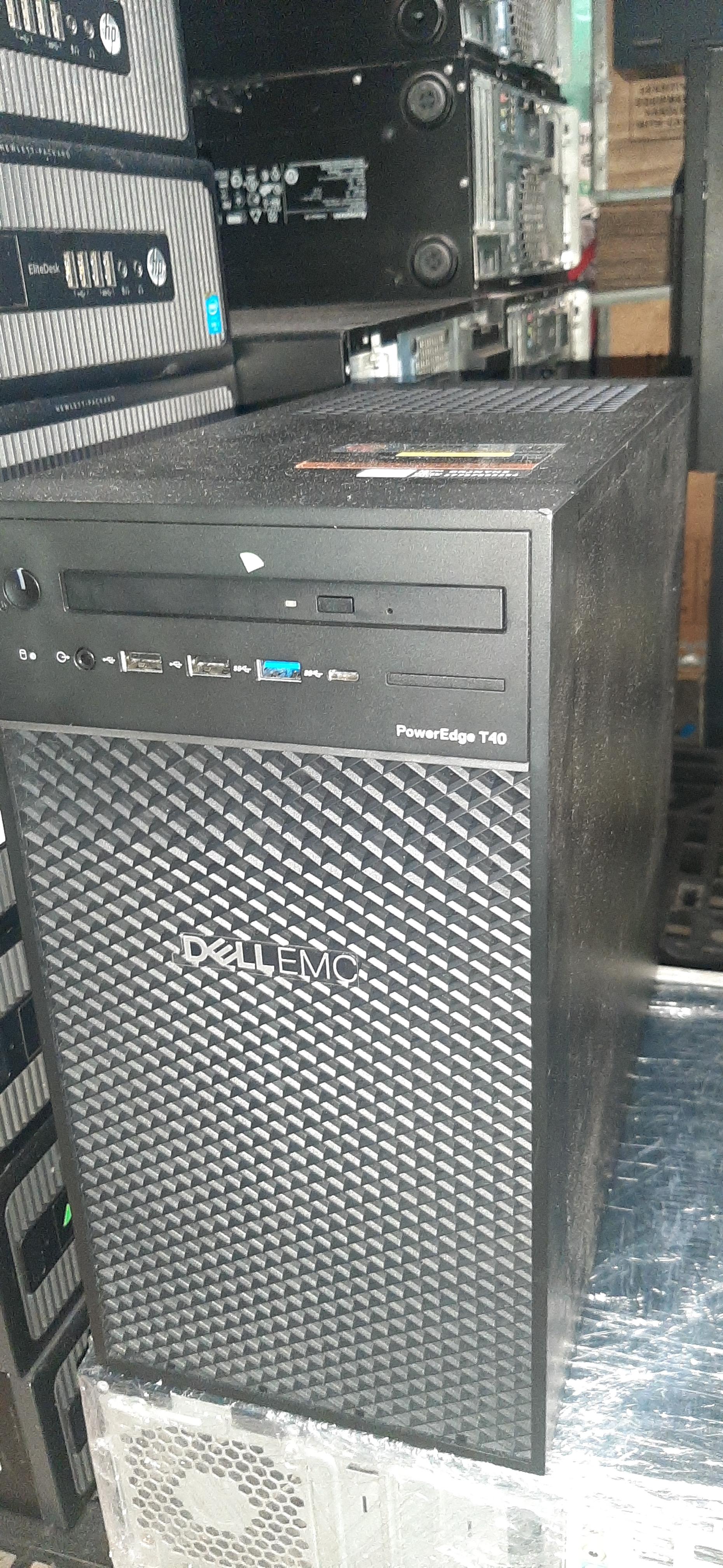 Server Dell T40 มือสอง มีประกันร้าน ดูแลดี SN: CRJNYH2 (E-2224 Ram16GB HDD1TB x3)