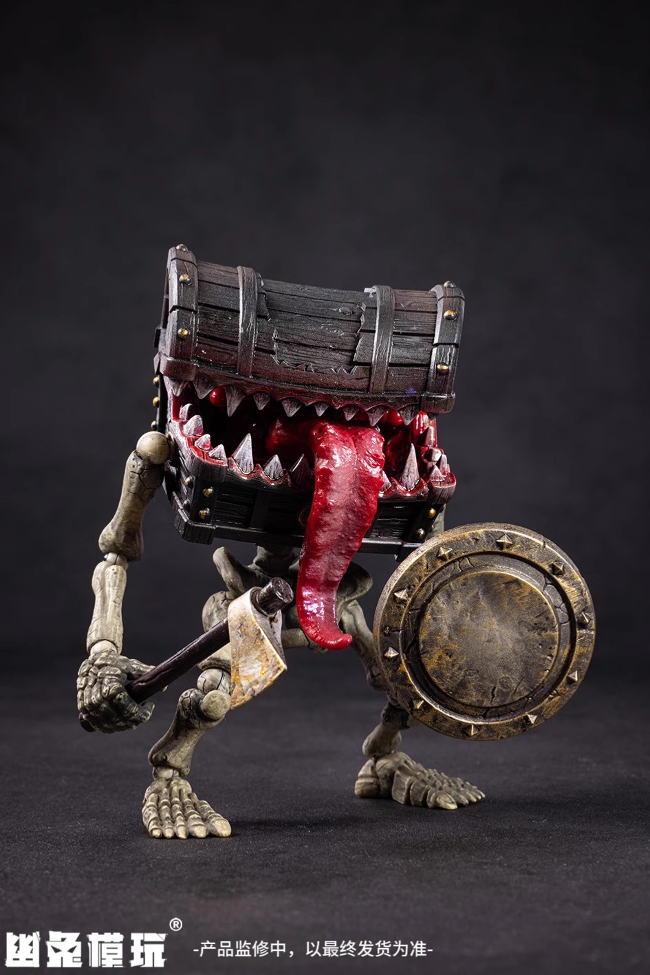 [สั่งจอง]Youtu Model Play 1/12 : Skeleton Treasure Chest Action Figure