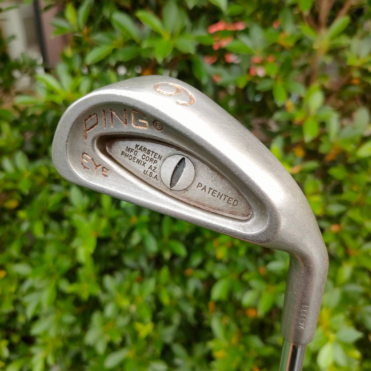 ชุดเหล็ก PING EYE รุ่นแรก มีเหล็ก 3-9 เเละ PW SW สุดคลาสสิค สภาพเดิมมาก ก้านเดิมทุกอย่างครับ ตีดีที่สุด สปินจัดมาก