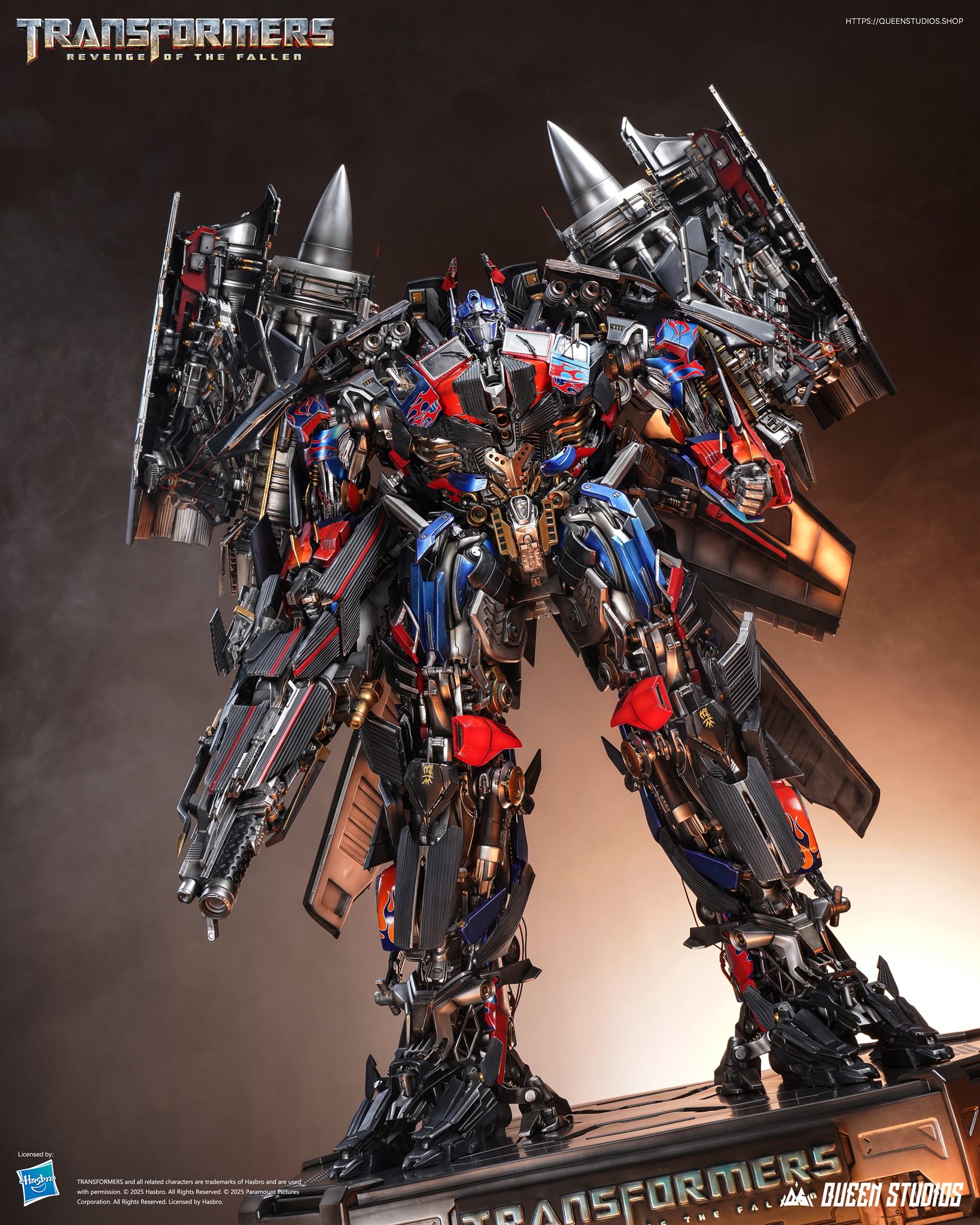 [สั่งจอง]Queen Studio : Jetpower Optimus Prime Statue (Transformers 2 Revenge of the Fallen)