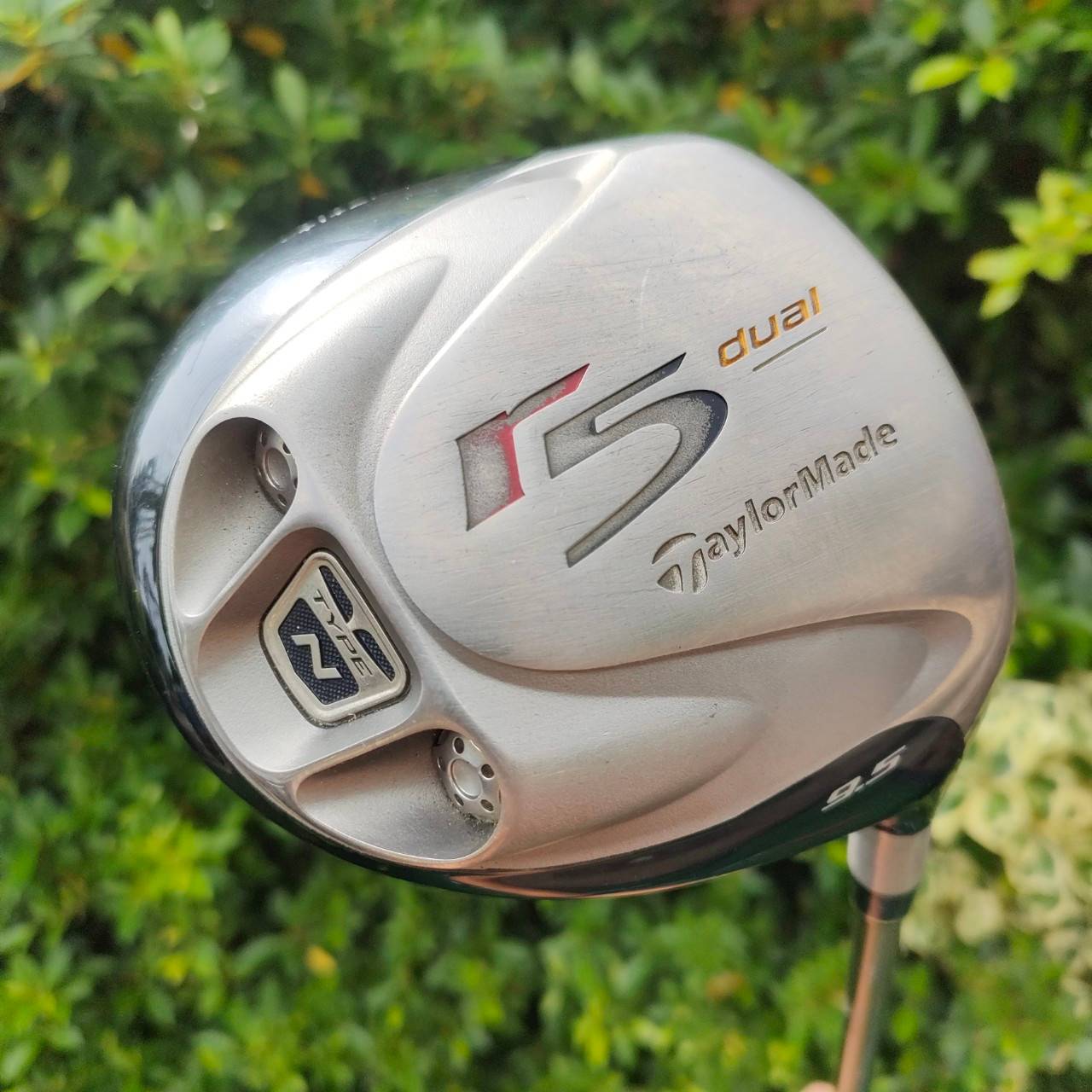 DRIVER TAYLORMADE R5 DUAL องศา 9.5 ก้าน DIAMANA FLEX S ก้านพรีเมี่ยมมาก รุ่น N คือหน้าสแควร์ ตีตรงๆแม่นๆ และตีง่าย หัวใหญ่ ตีไกล!! ไม้กอล์ฟมือสอง ของแท้ BY NakaraLuxurious