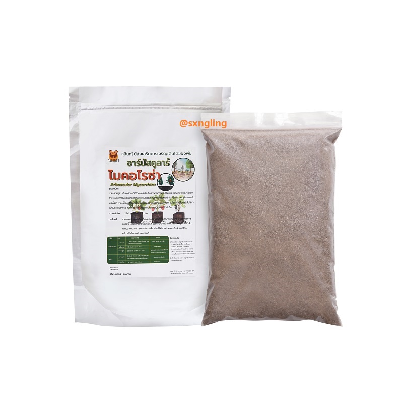 ราอาร์บัสคูลาร์ ไมคอไรซา (Arbuscular Mycorrhiza) ขนาดบรรจุ 1 กิโลกรัม