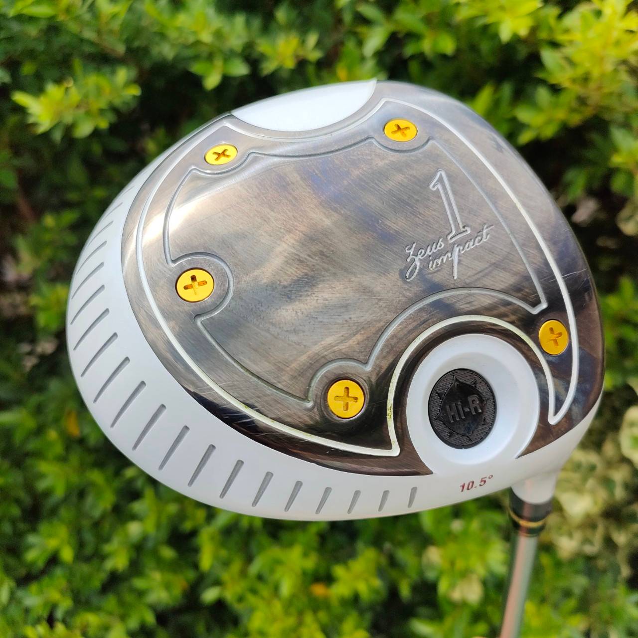 DRIVER KASCO ZEUS IMPACT HI-C.O.R. องศา 10.5 รุ่น 🔥 หัตถ์พระเจ้า 🔥 ก้าน ZEUS IMPACT FLEX SR หน้าเด้งเกินกฏมากๆ หัวขนาด 488 CC. มี COVER เดิม!! ไม้กอล์ฟมือสอง ของแท้ BY NakaraLuxurious