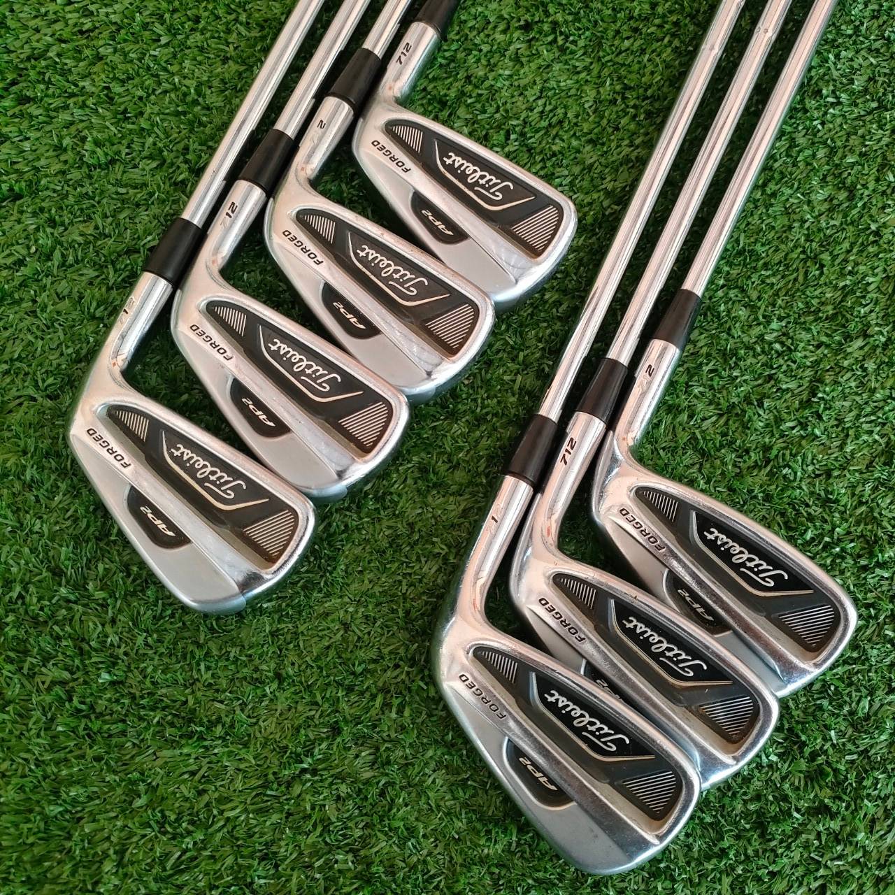 ชุดเหล็ก TITLELIST AP2 712 FORGED มีเหล็ก 4-9 เเละ PW ก้าน N.SPRO 950GH FLEX S สภาพสวย ตีดีมากๆ ตีง่าย มันส์มากๆ