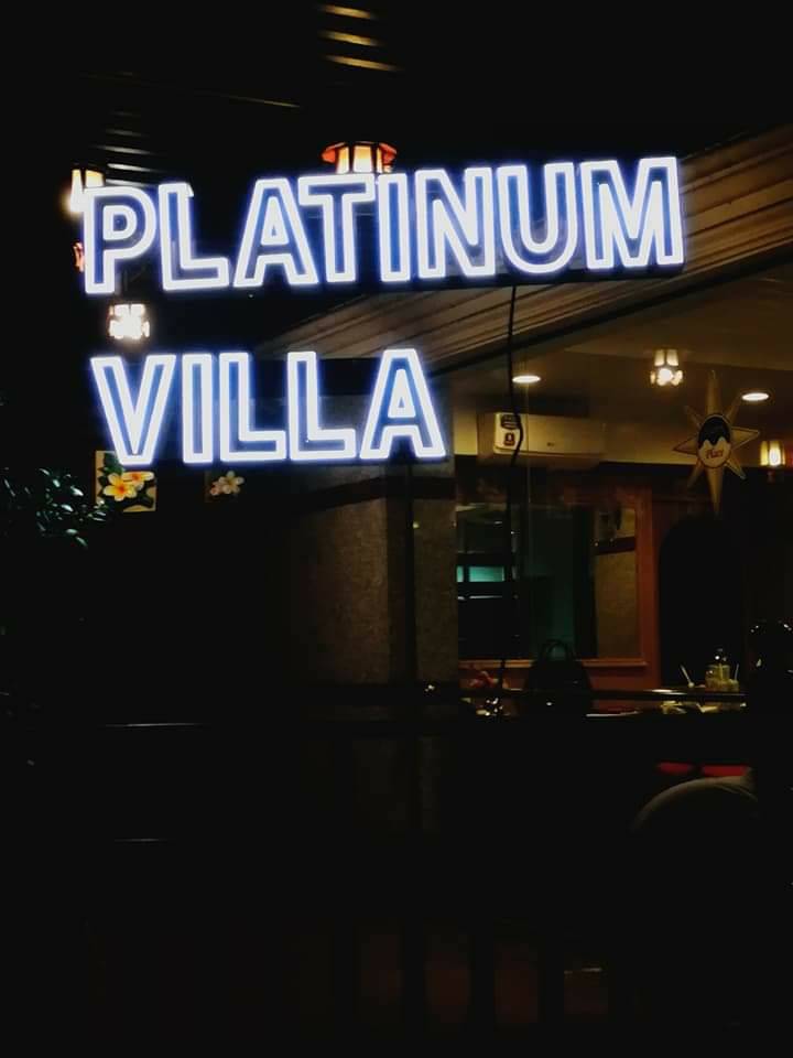 ป้ายไฟ LED - PLAINUM VILLA