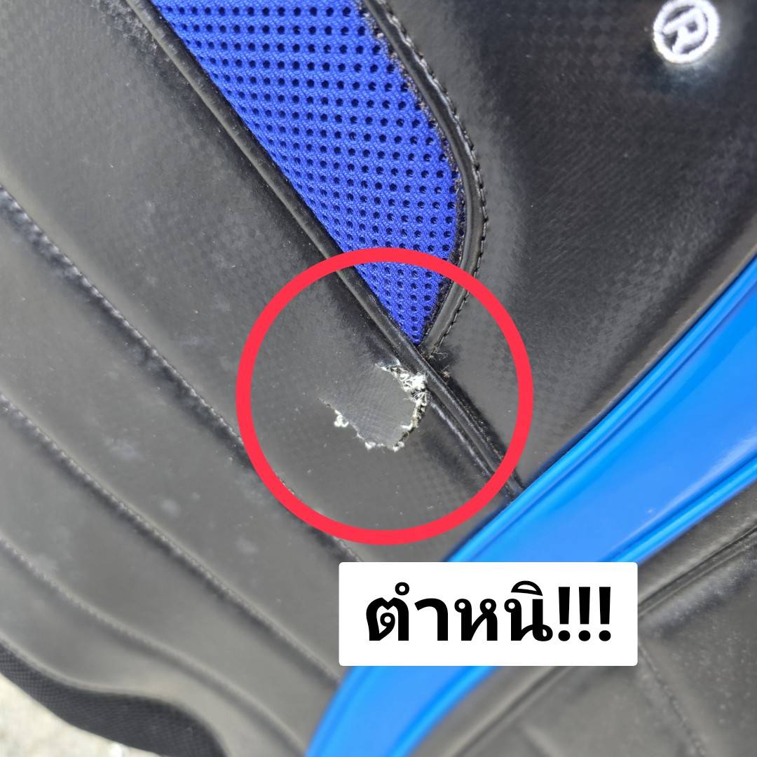 ถุงกอล์ฟ KASCO หนังแก้ว ถุง TOUR ใบใหญ่ มือสอง สภาพเดิม ของแท้ 100% ** มีตำหนิเล็กน้อย 1 จุด **