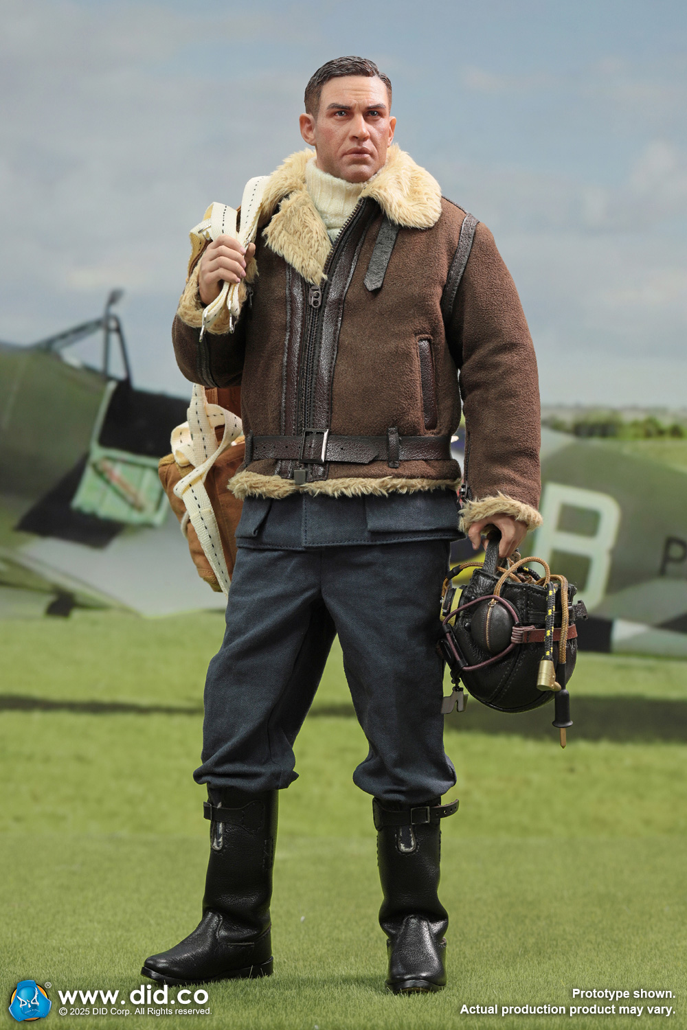 [สั่งจอง]DID K80187 1/6 : WWII British Pilot Squadron Leader – Tom