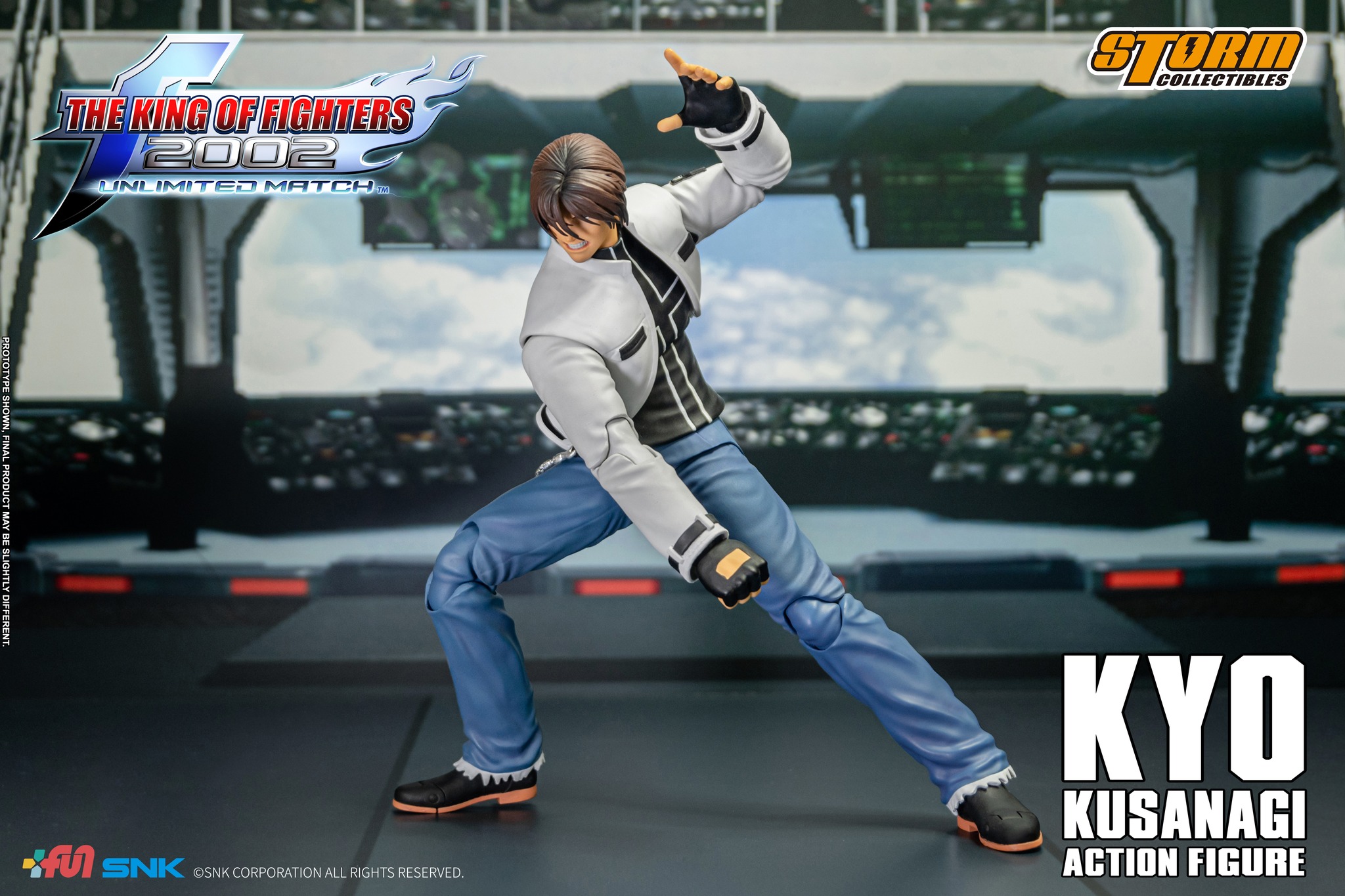 [สั่งจอง]Storm Collectibles SKKF08 1/12 : King of Fighters 2002 Unlimited Match - KYO KUSANAGI