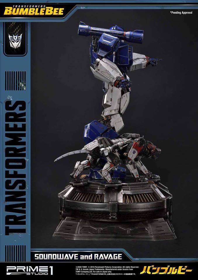 [สั่งจอง] Prime 1 Studio MMTFM-27 : Soundwave & Ravage