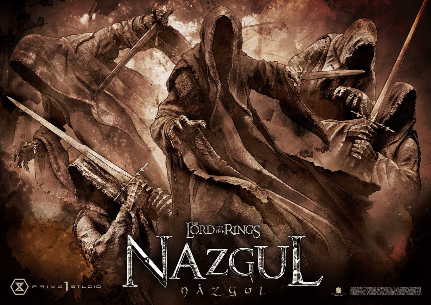 [สั่งจอง]Prime 1 Studio PMLOTR-08 1/4 : Nazgul (The Lord of the Rings)