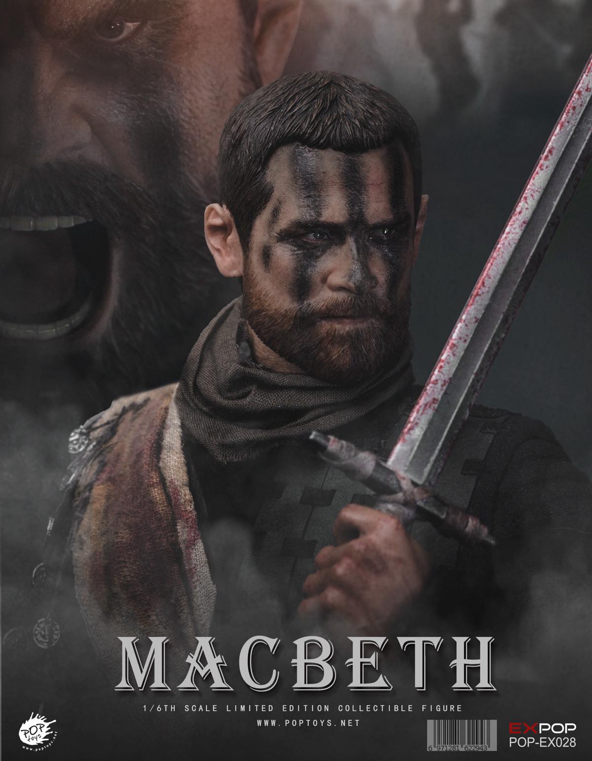 [สั่งจอง]POPTOYS EX028 1/6 Television series : Macbeth with two heads