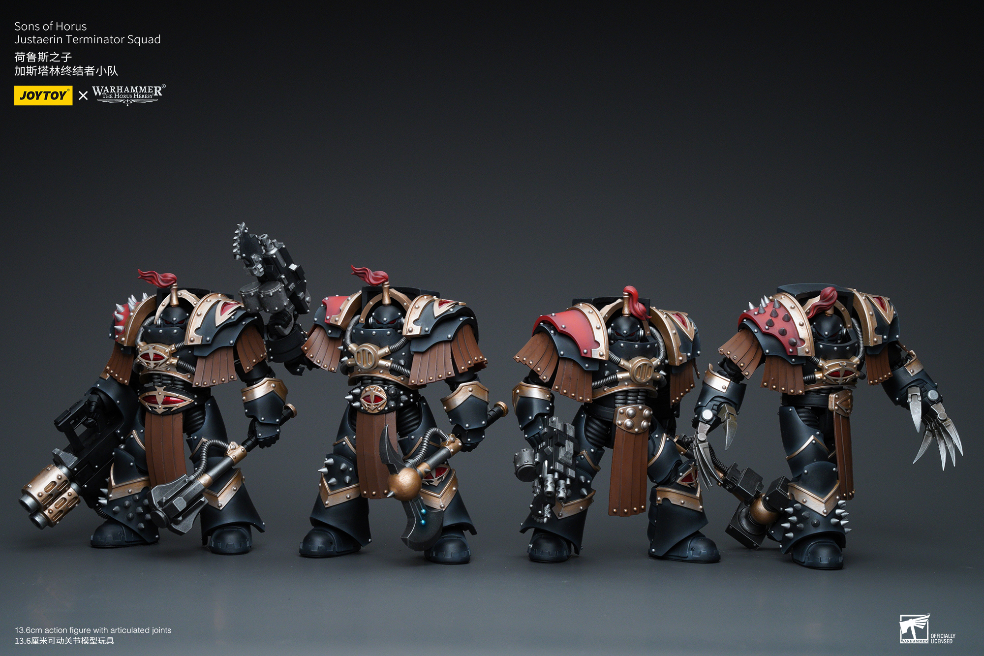 [สั่งจอง]Joytoy 1/18 --- Sons of Horus Justaerin Terminator Squad