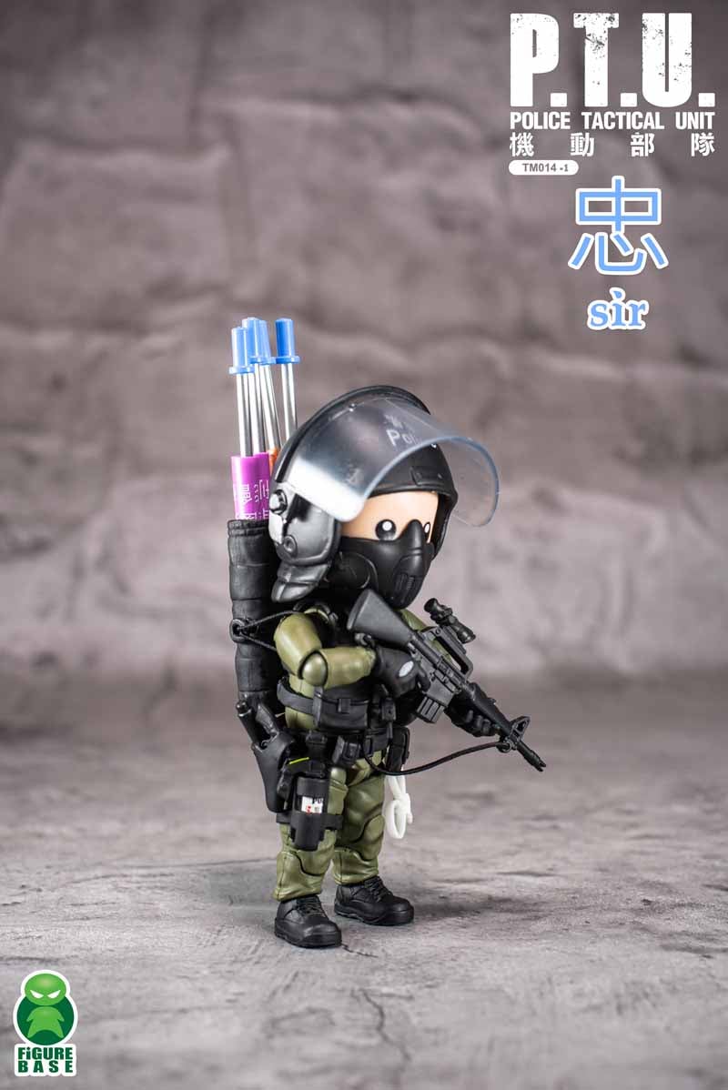 [สั่งจอง]Figurebase Trickyman TM014 : PTU Riot Police Series