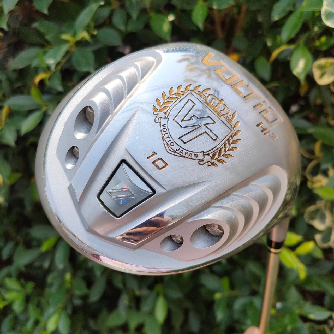 DRIVER KATANA VOLTIO HI2 องศา 10 ก้าน TOUR AD FLEX R หัว PLATINUM ตีไกลกว่ารุ่นปกติมาก HI2 เด้ง X2 ตีตรงมากๆ หมุดถ่วงสี่จุด ตีไกลมากๆ เด้งๆ ตีเบาๆก็ไกลจัด