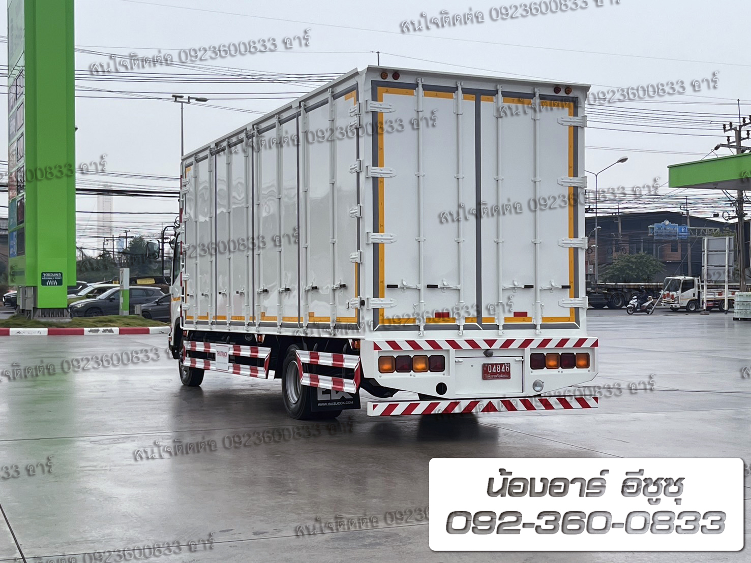 6 ล้อ ISUZU FRR190/210 แรงม้า พร้อมตู้บรรทุก ประตู10 บาน