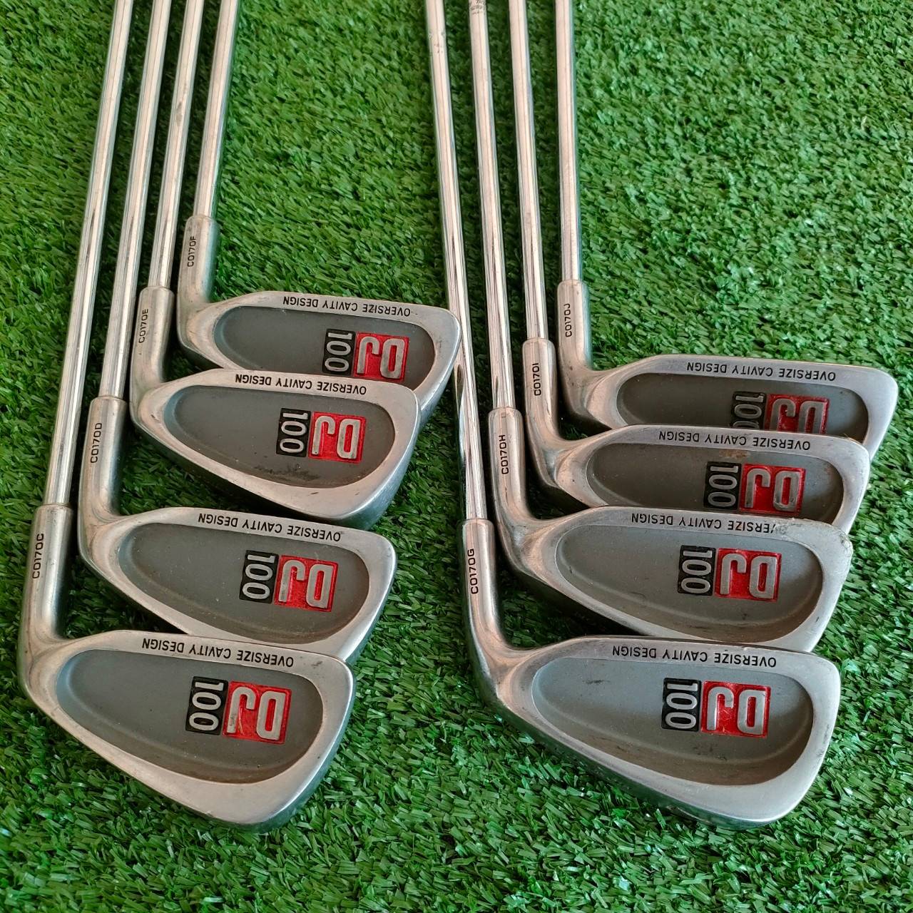 ชุดเหล็ก HOWSON DJ100 มีเหล็ก 3-9 เเละ PW ก้าน TRUE TEMPER SPRITE FLEX R ใบใหญ่ CAVITY ตีง่ายมากครับ