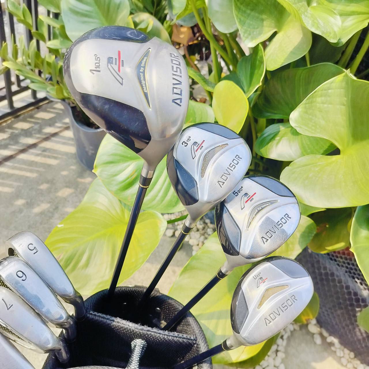 FULLSET DAIWA ADVISOR CLUB A เช็ตกอล์ฟ ของ DAIWA คุณภาพรับรองว่า เด็ดแน่นอนทั้งชุด ไม้กอล์ฟพรีเมี่ยมมือสอง ของแท้ By NakaraLuxurious