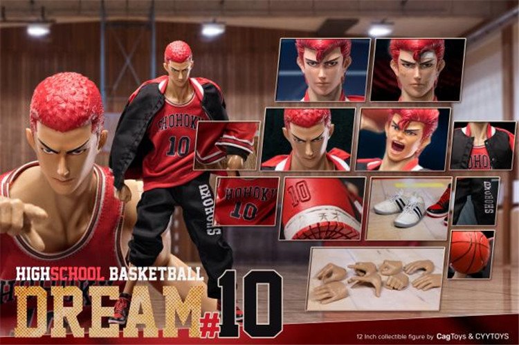 [สั่งจอง] Cagtoys cyytoys Dream10 1/6 Sakuragi Flower Road Slam Dunk