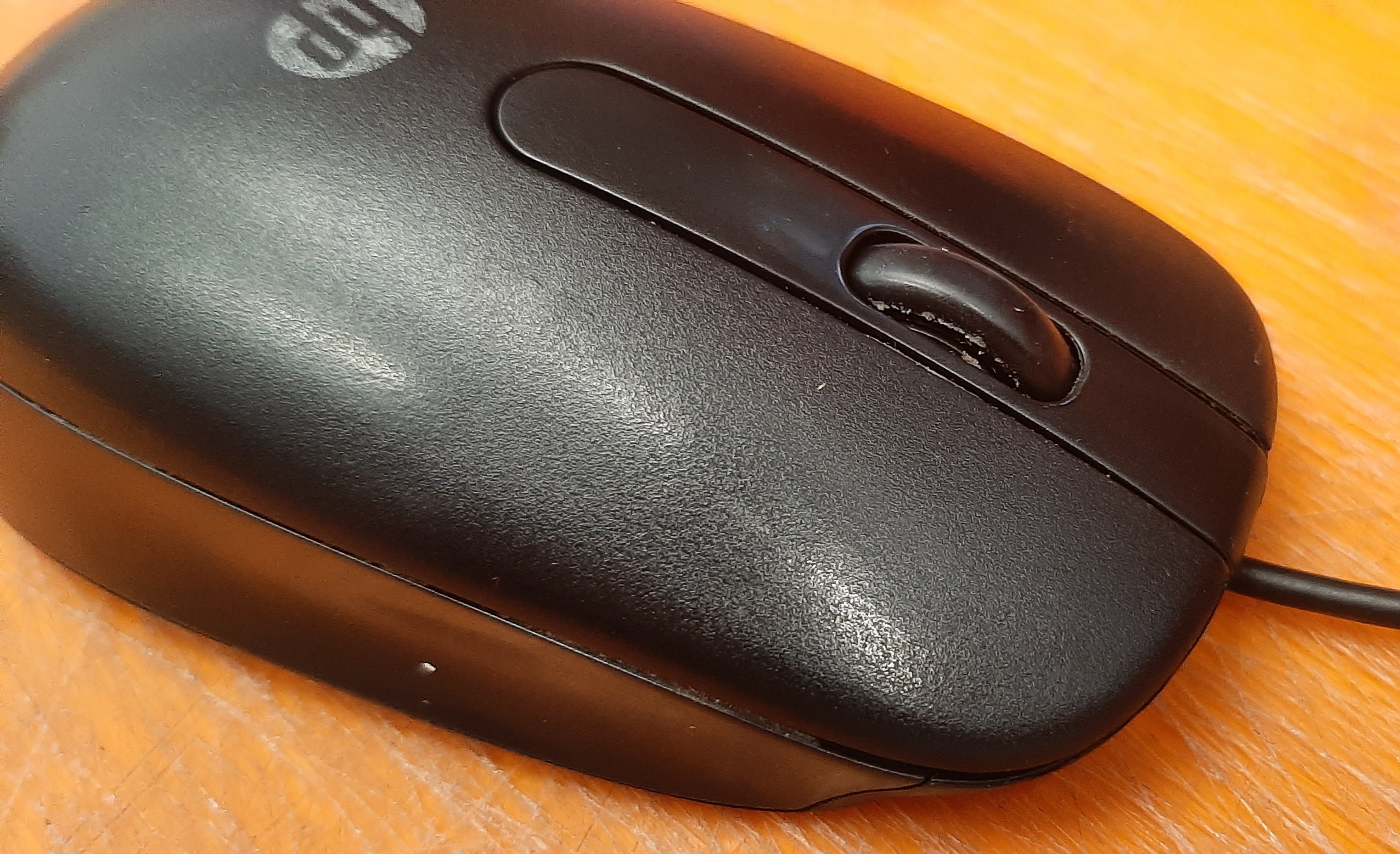 HP SM-2022 - USB Optical 2-Button Wired Scroll Mouse สภาพดี มือสอง ประกันร้าน 1 เดือน