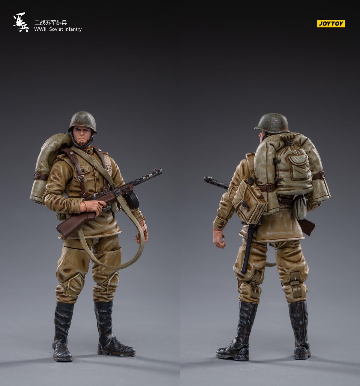 [สั่งจอง]JOYTOY JT0845 1/18 : WWII Soviet Infantry