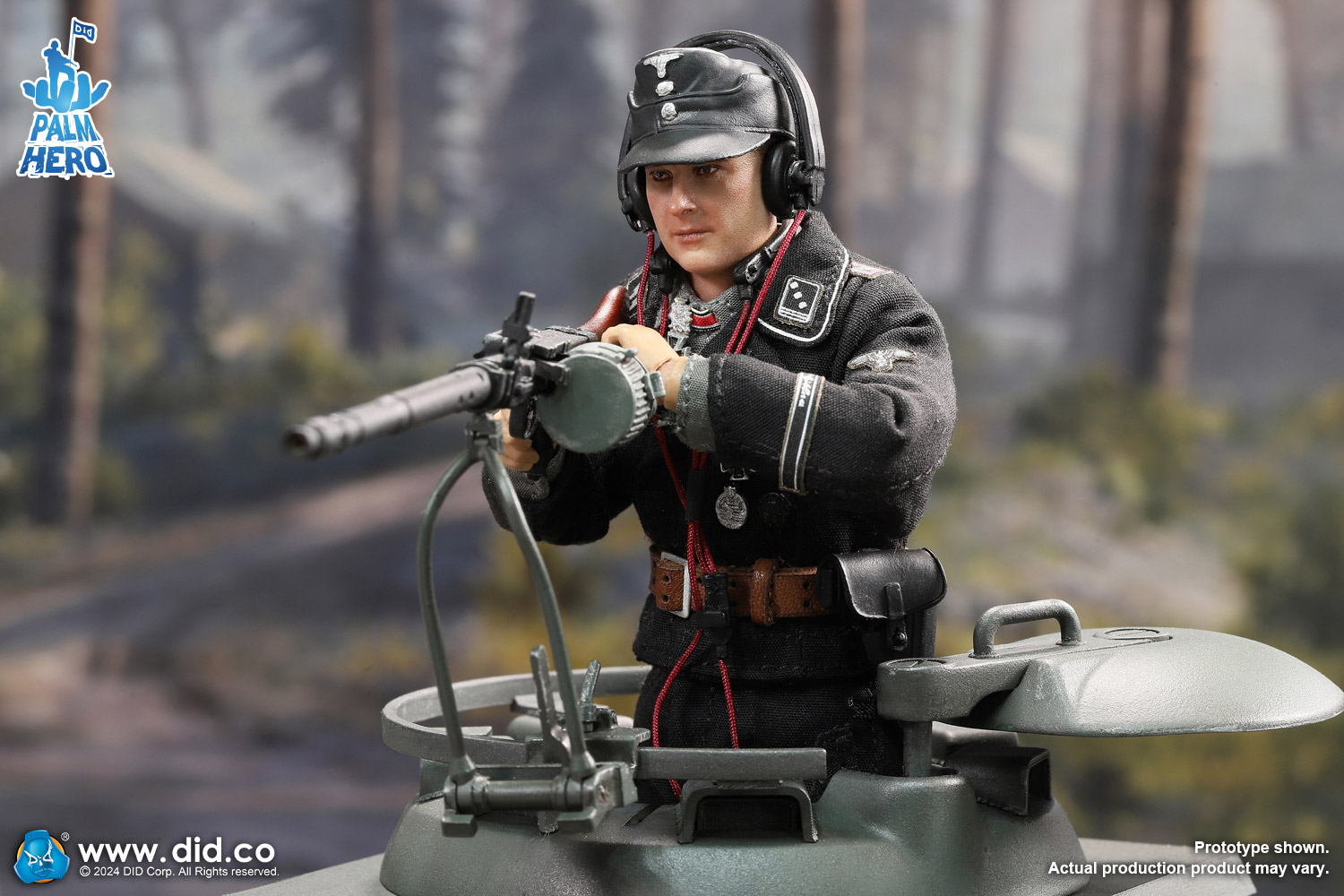 [สั่งจอง] DID 1/12 : Palm Hero Series-Panther Tank Diorama