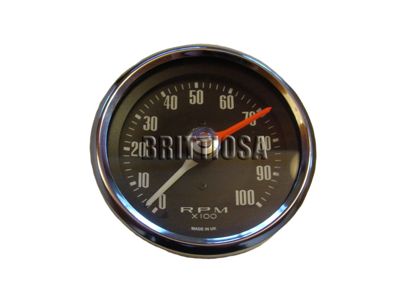 Kierroslukumittari, Smiths, 0-10000rpm, 80mm, TILAUSTUOTE =250e