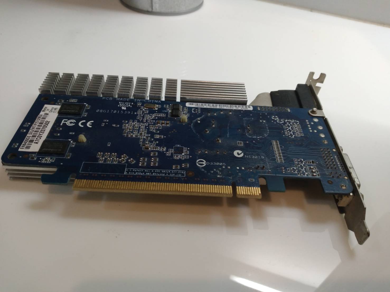 Original 512MB ASUS EN8400GS Silent/P/512/EU VGA/DVI PCIe Graphics Card