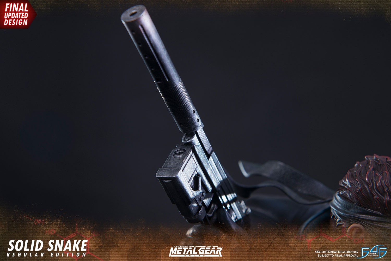 [สั่งจอง] First 4 Figures MGSSREG 17.5" : SOLID SNAKE (Regular Ver.)