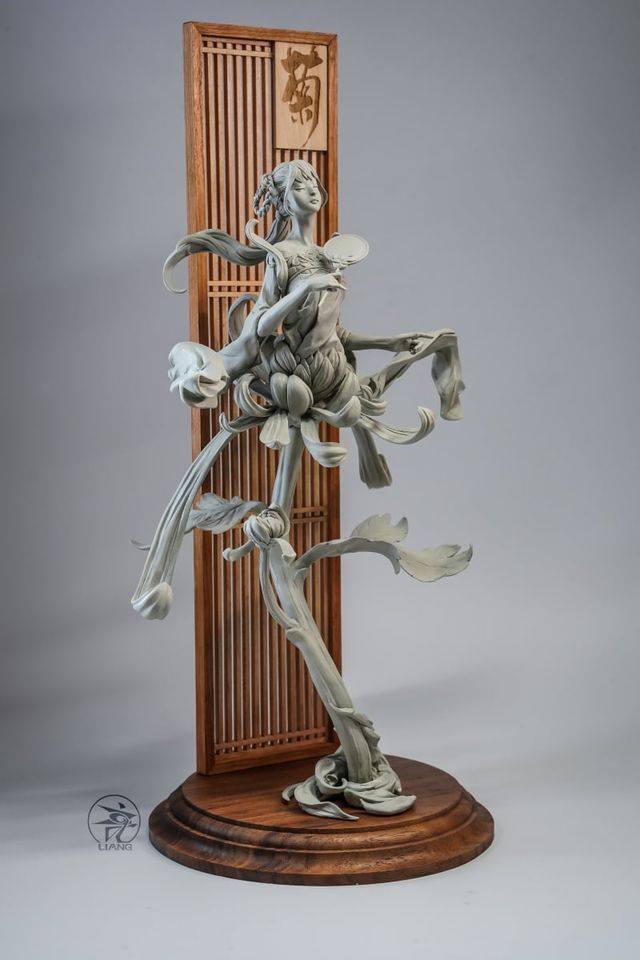 [สั่งจอง]Yuan Xing Liang Chinese Ladies Plum, Orchid, Bamboo and Chrysanthemum