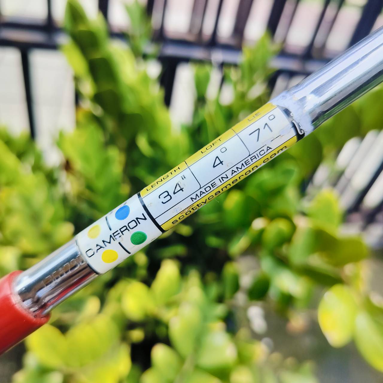 PUTTER SCOTTY CAMERON STUDIO DESIGND NEWPORT2 ความยาว 34 นิ้ว COVER แท้เดิม รุ่นดังที่สุด ยอดนิยมสูงสุดของ CAMERON ไม้กอล์ฟพรีเมี่ยมมือสอง ของแท้ By NakaraLuxurious