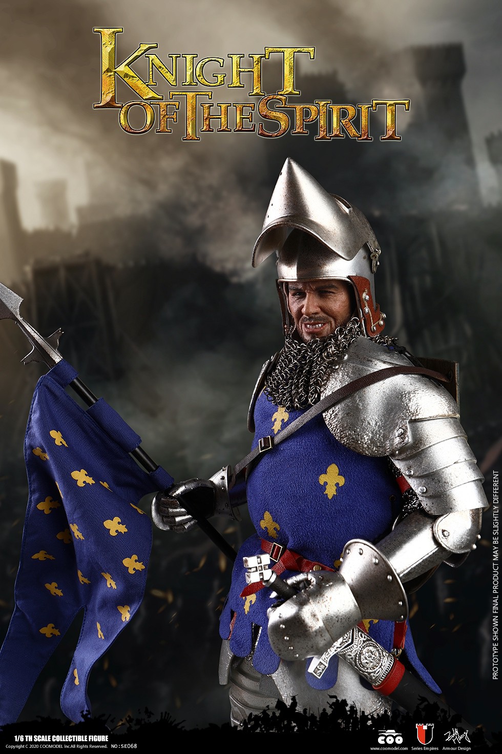 [สั่งจอง] COOMODEL NO.SE068 1/6 SERIES OF EMPIRES - KNIGHT OF THE SPIRIT