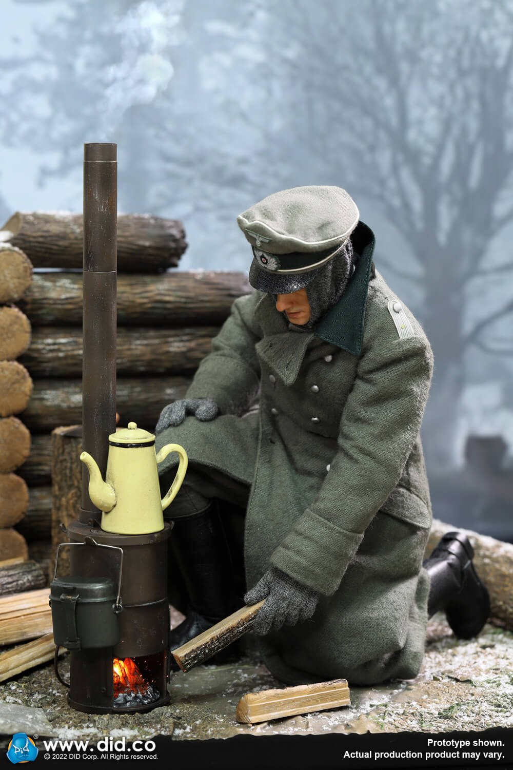 [สั่งจอง]DID 1/6 E60067 : WWII Stove Diorama Set