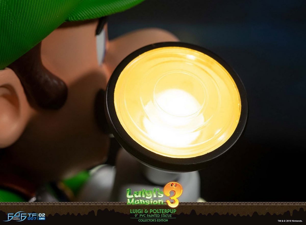 [สั่งจอง]First 4 Figures 23cm : LUIGI'S MANSION 3 – LUIGI AND POLTERPUP COLLECTOR'S EDITION